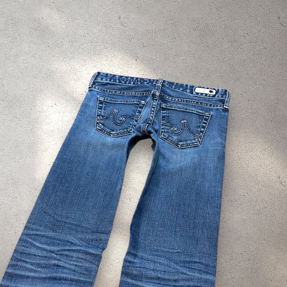 Adriano Goldschmied Ultra Low Rise Tomboy Relaxed Straight Leg Jeans - Picture 3 of 7